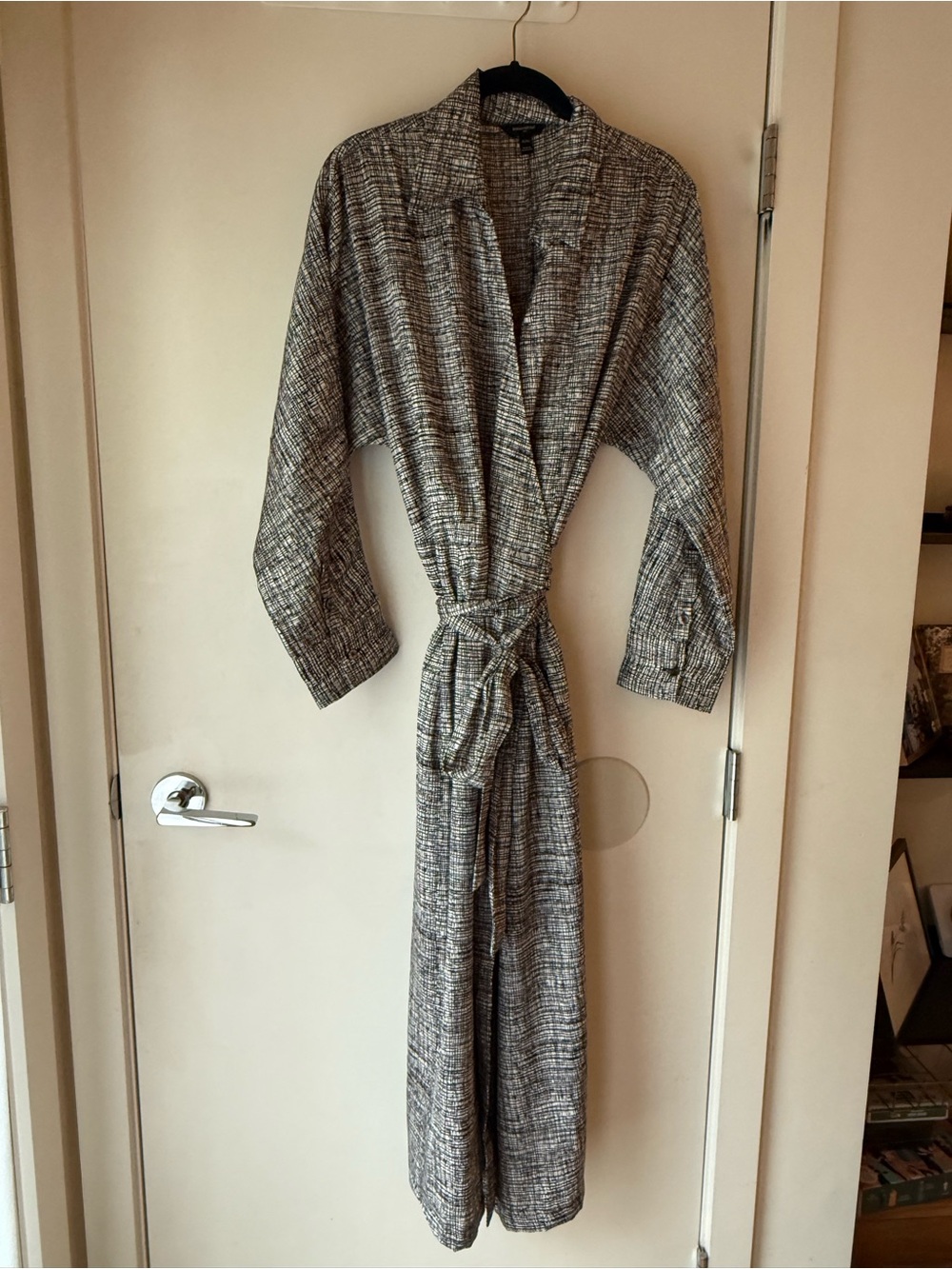 Beautiful silky wrap dress